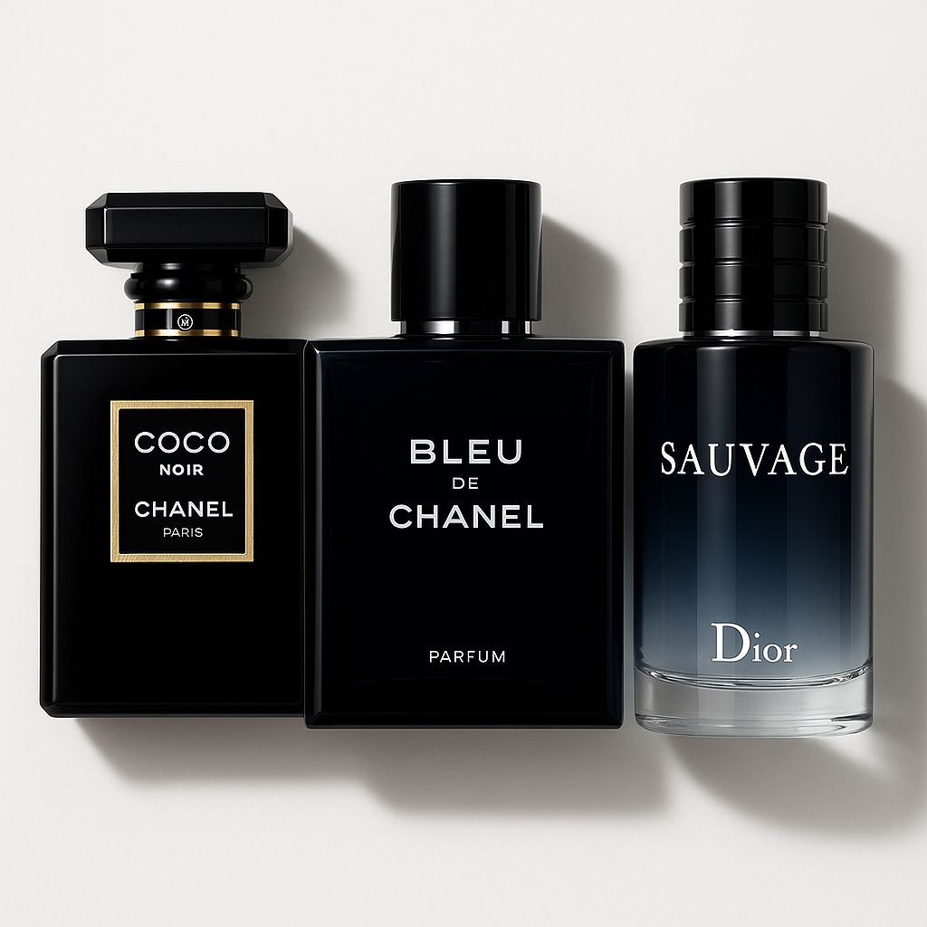 Lote de 3 perfumes | J'Adore + Coco Chanel + Good Girl 100 ml