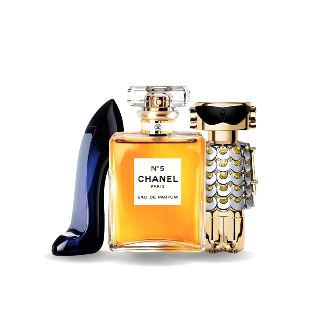 Set 3 Profumi | GOOD GIRL + CHANEL Nº5 + FAME 100 ml
