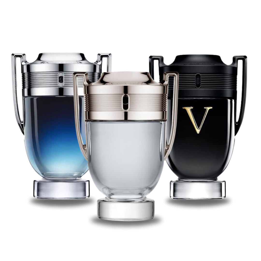 Lote de 3 Perfumes | INVICTUS + THE INVINCIBLE + INVICTUS VICTOIRE 100 ml 